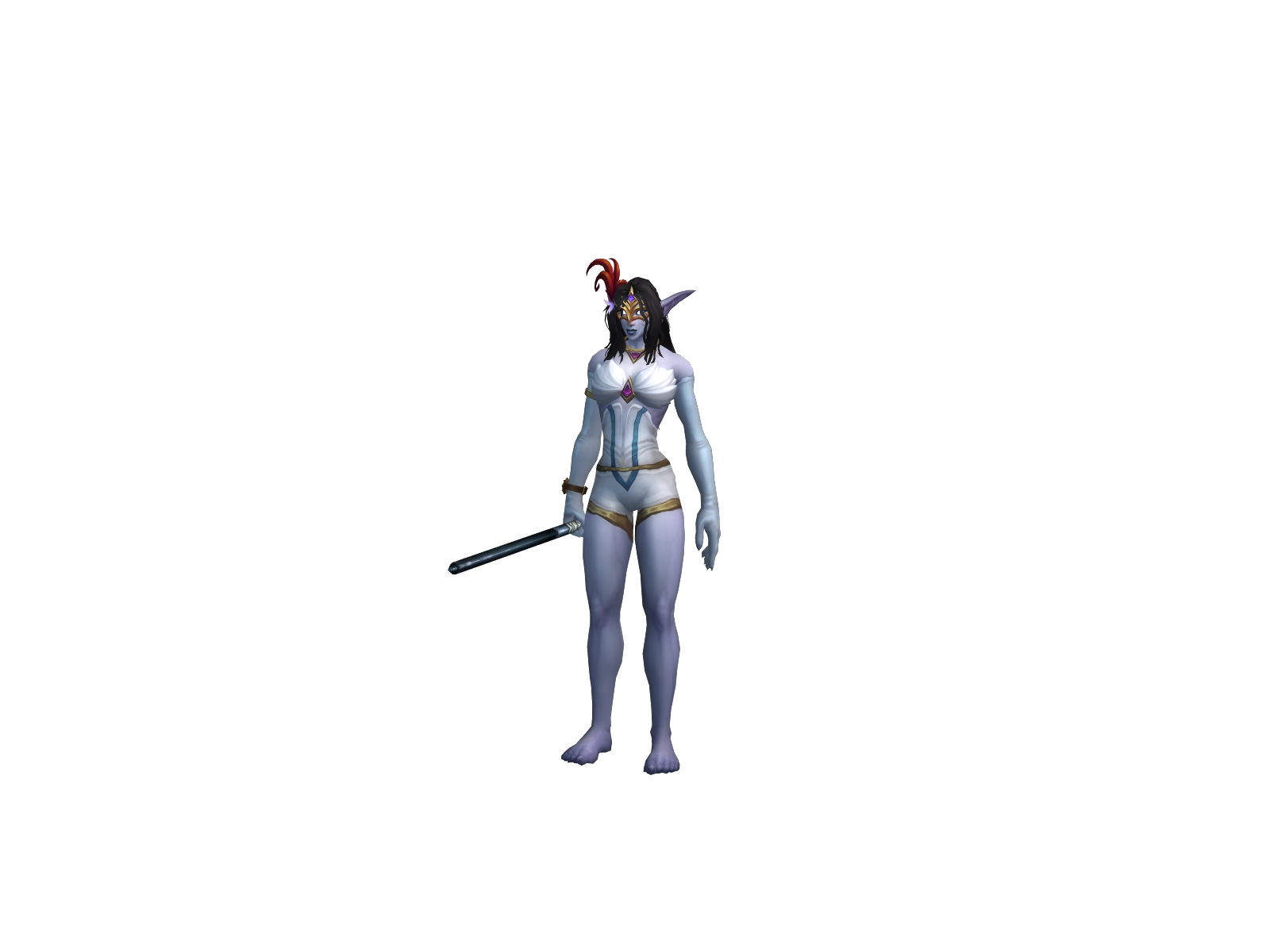 Heaton 3D character render