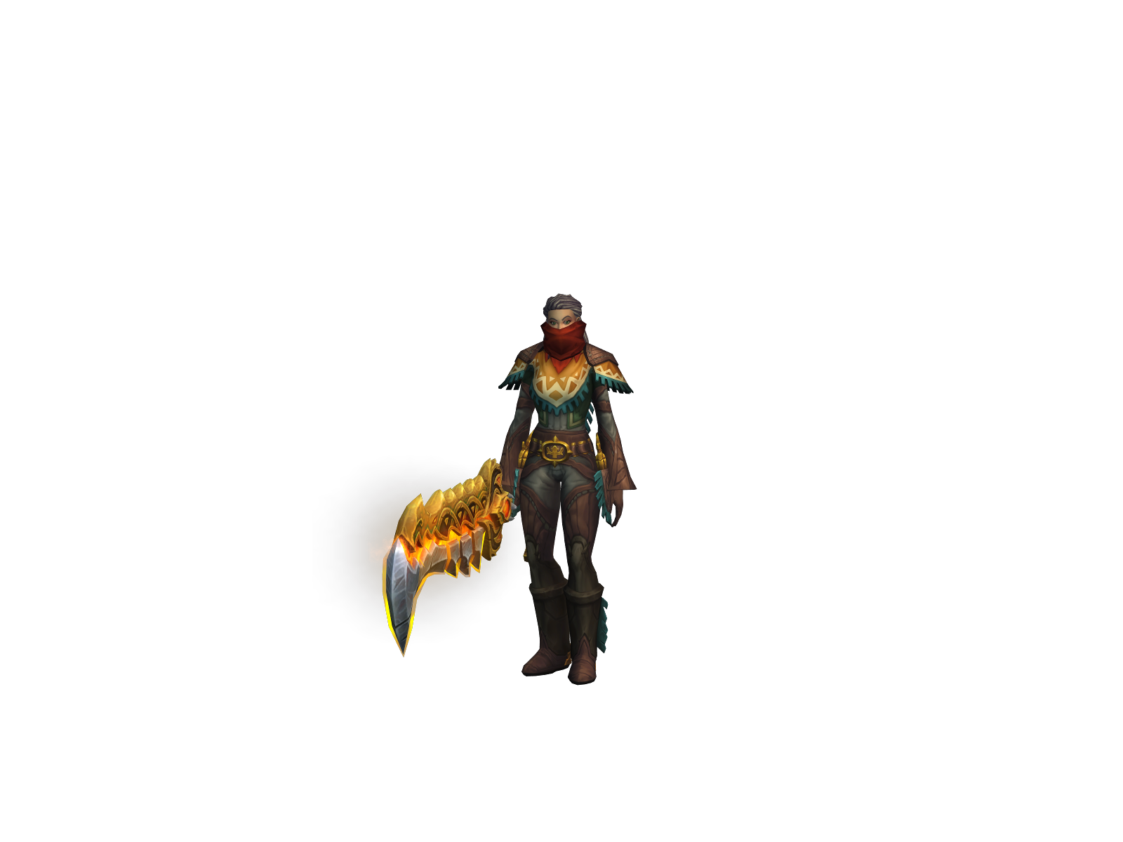 Frenzeh 3D character render