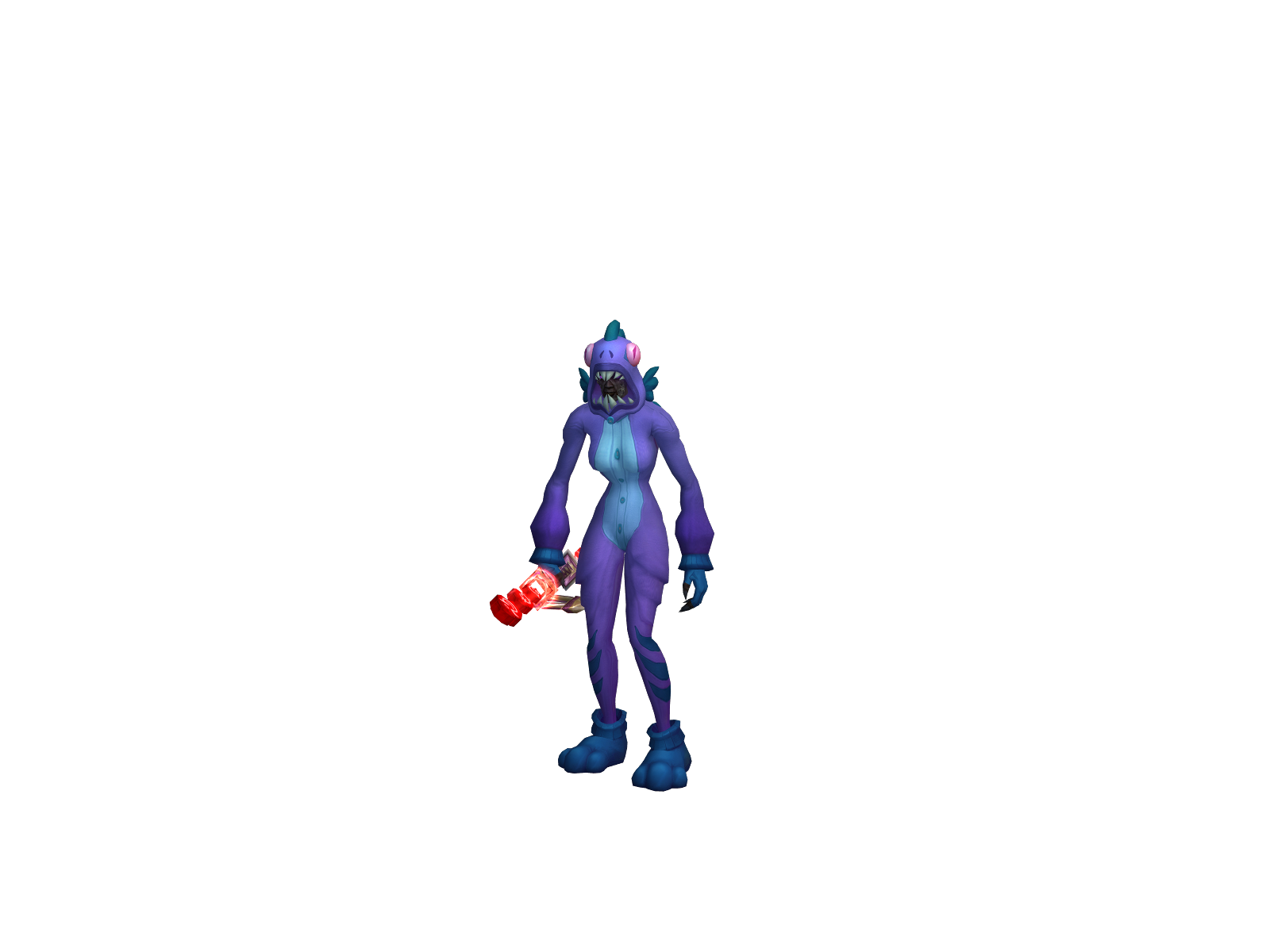 Kixx 3D character render