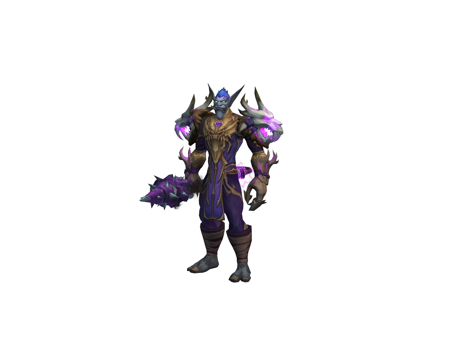 Ahkweeh 3D character render