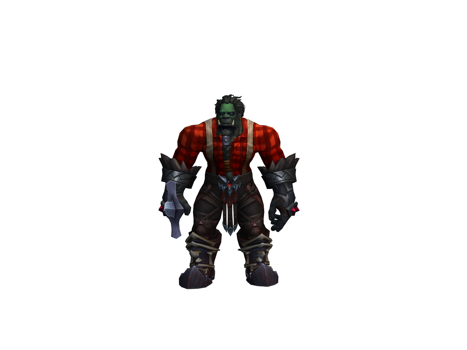 Raenard 3D character render