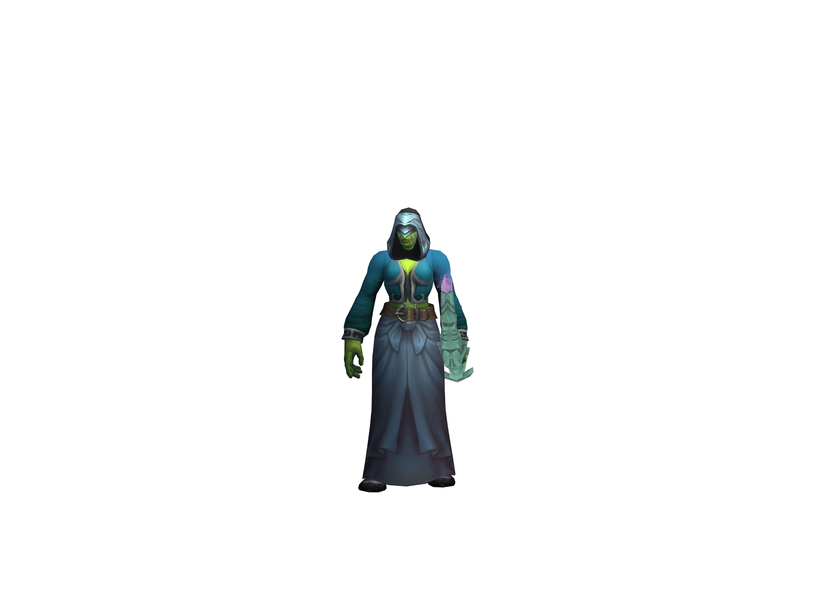 Ørbanviktør 3D character render