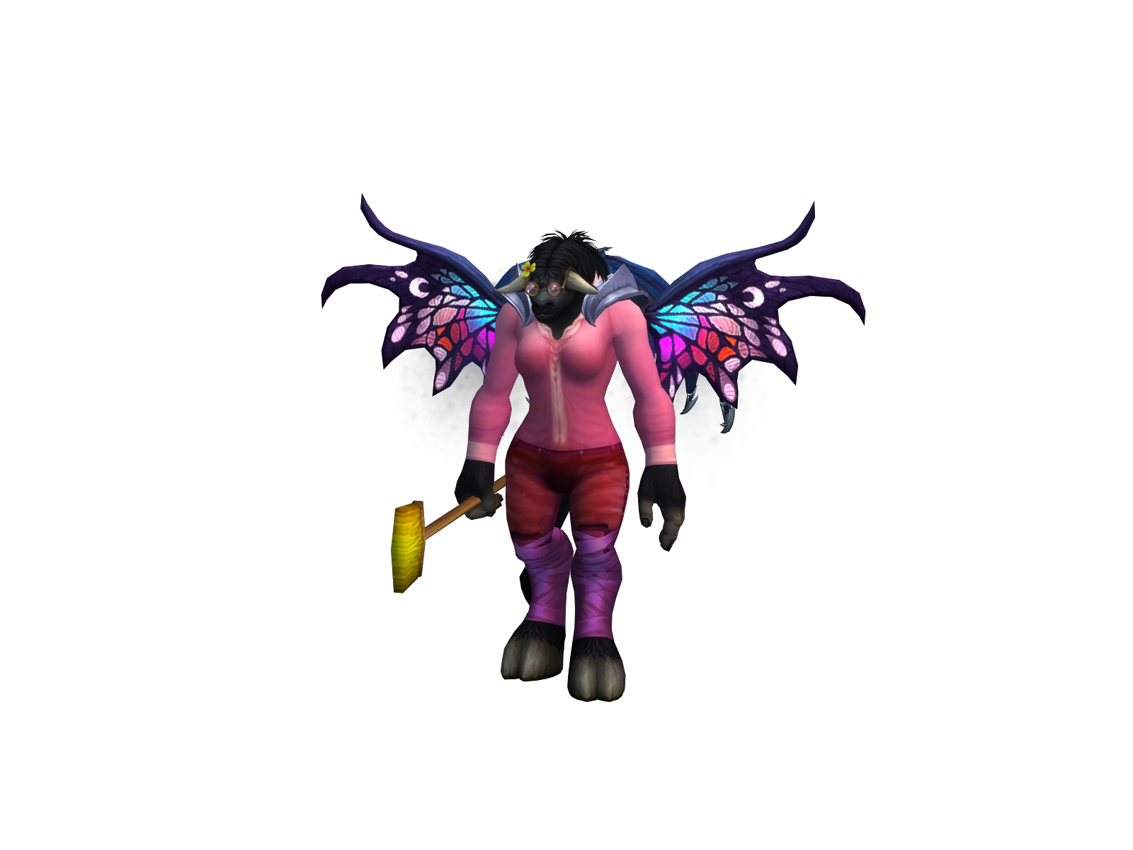 Bathai 3D character render