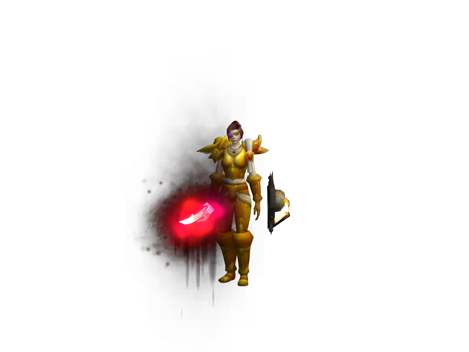 Ryúshock 3D character render