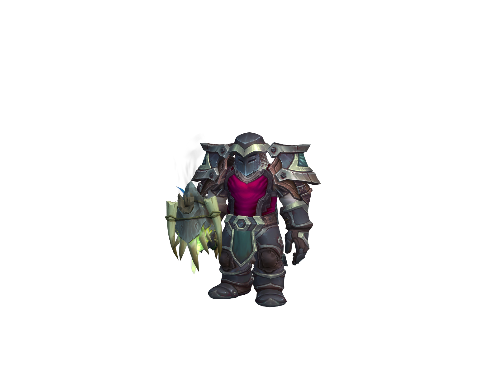 Munstang 3D character render