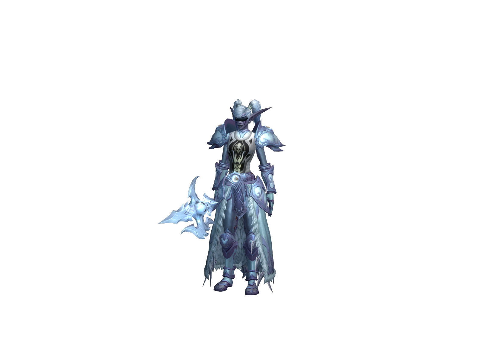 Brokenferal 3D character render