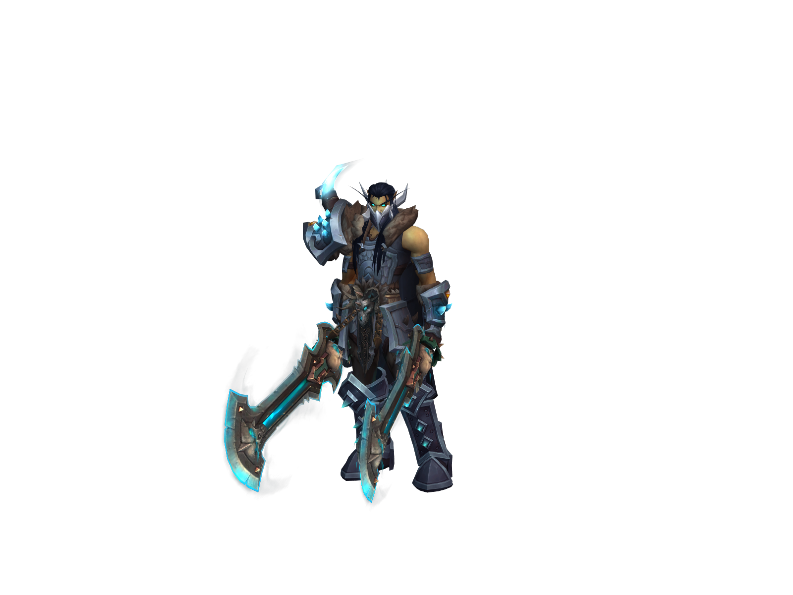 Warrigeg 3D character render
