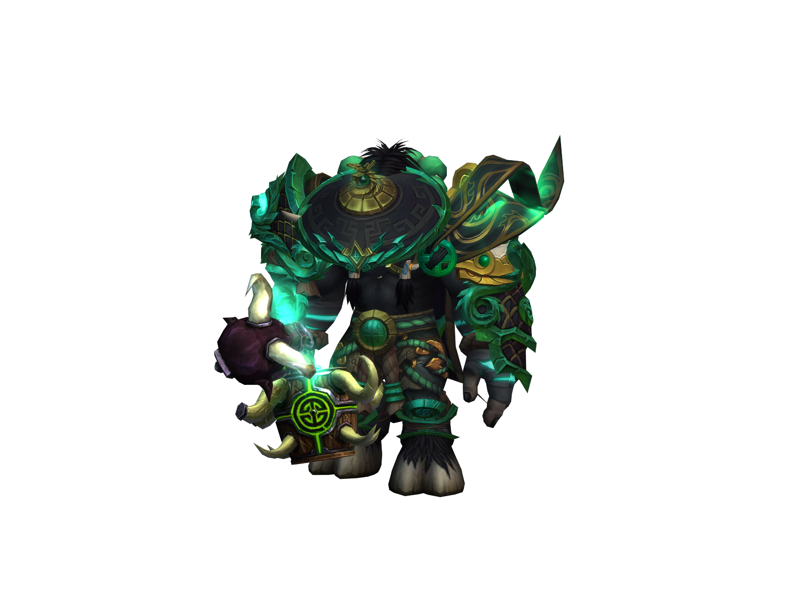 Cykapasta 3D character render