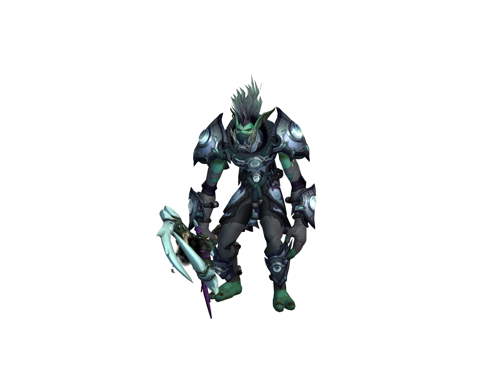 Hogimonki 3D character render