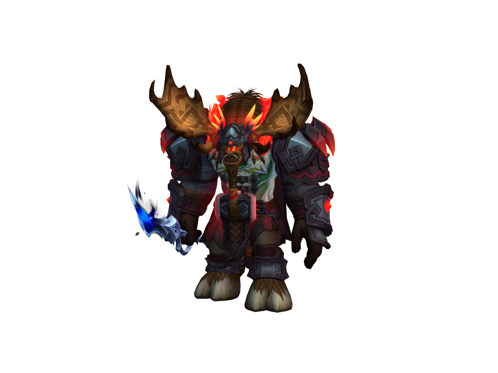 Stormdruid 3D character render