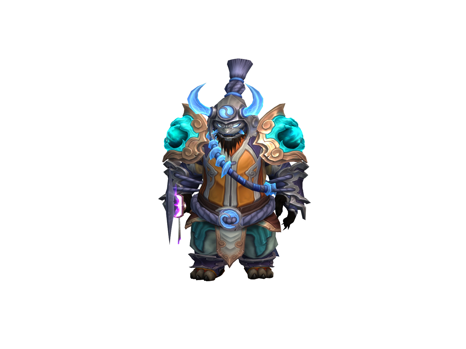 Brawzen 3D character render
