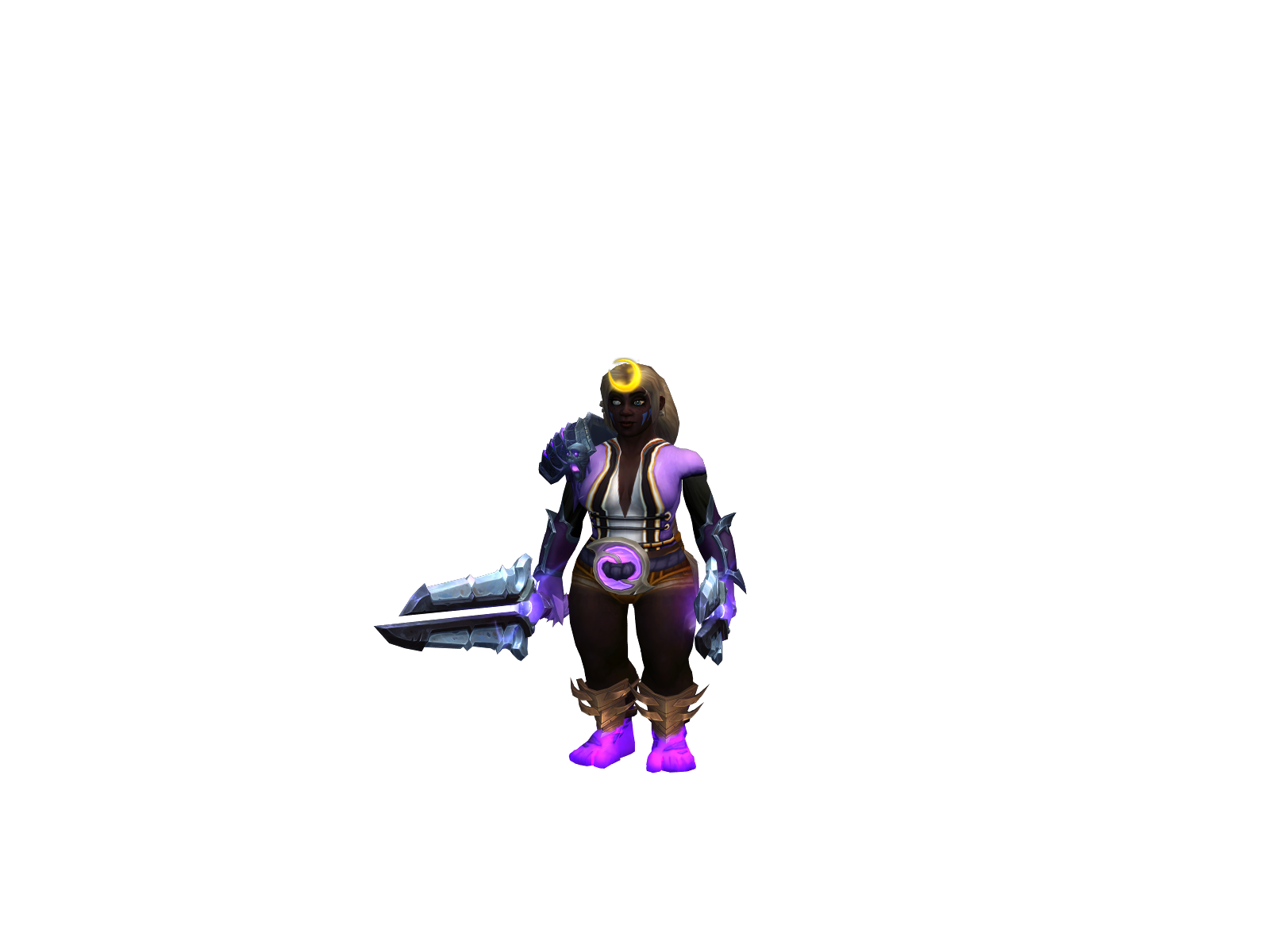 Ðefeated 3D character render