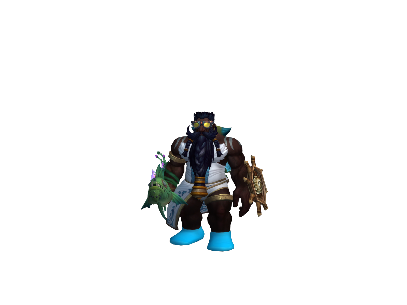 Muoihcta 3D character render