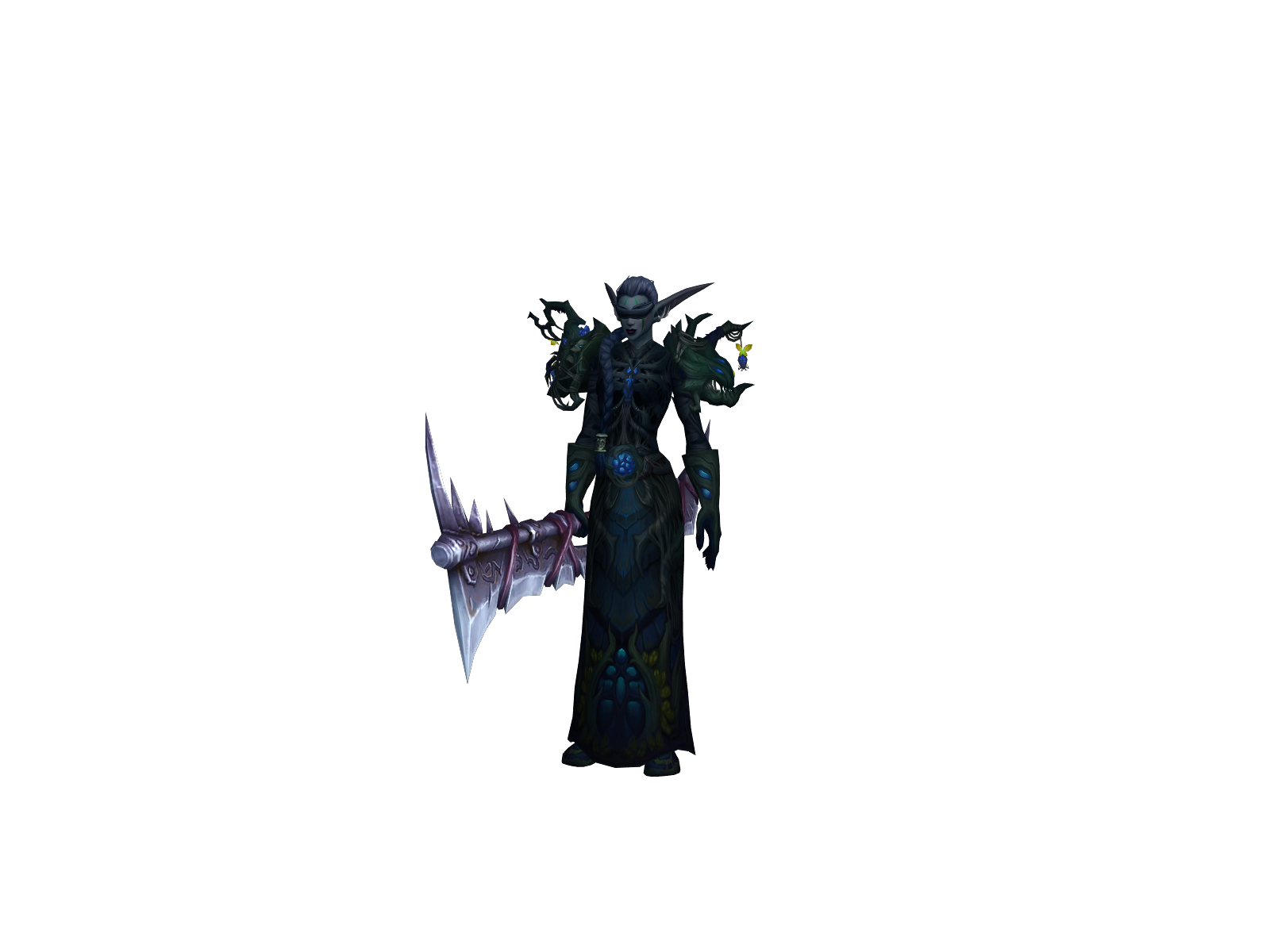 Skyfoxy 3D character render