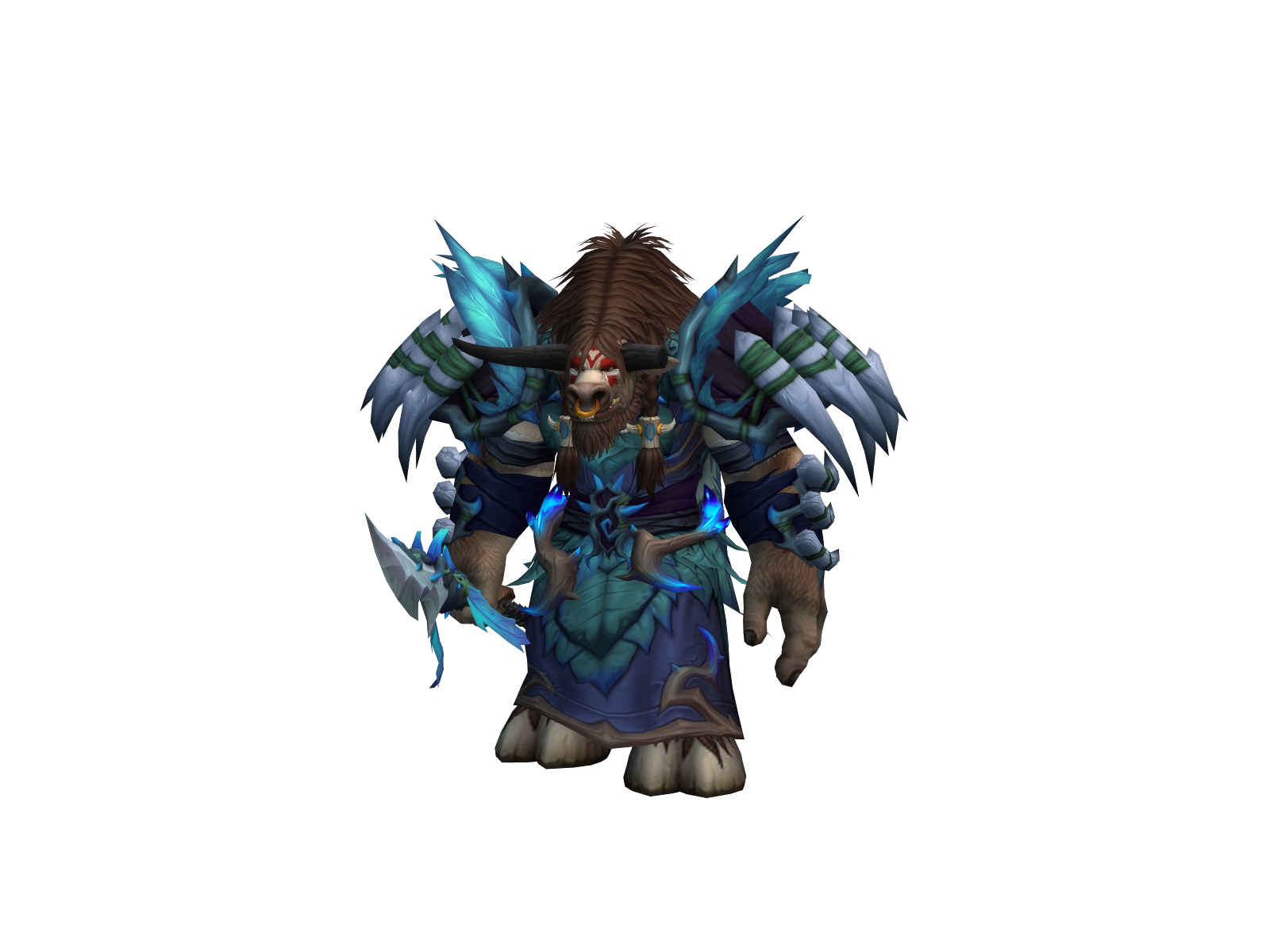 Tua 3D character render