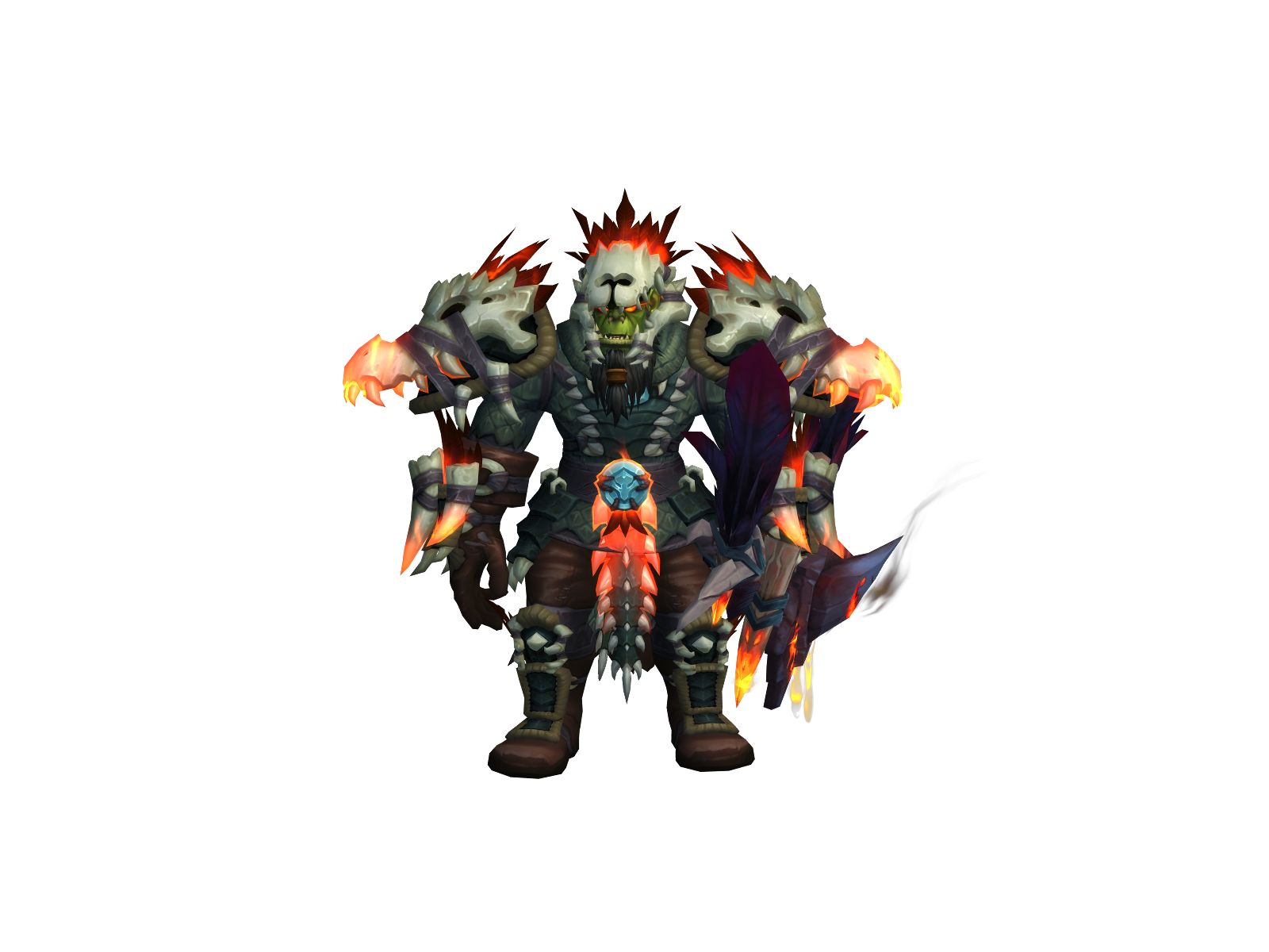 Tufakrog character render