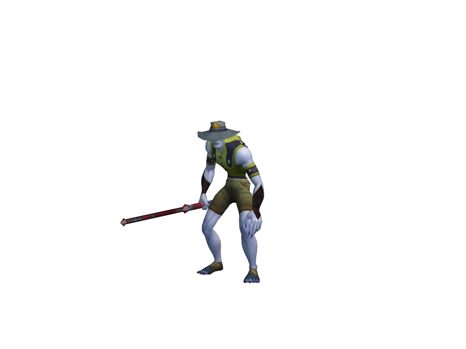 inamorta 3D character render