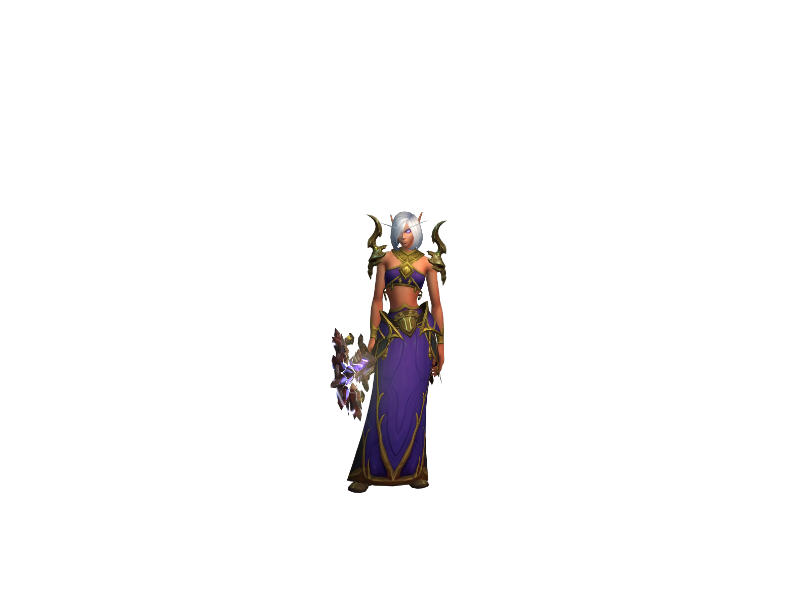 Lyndriel 3D character render