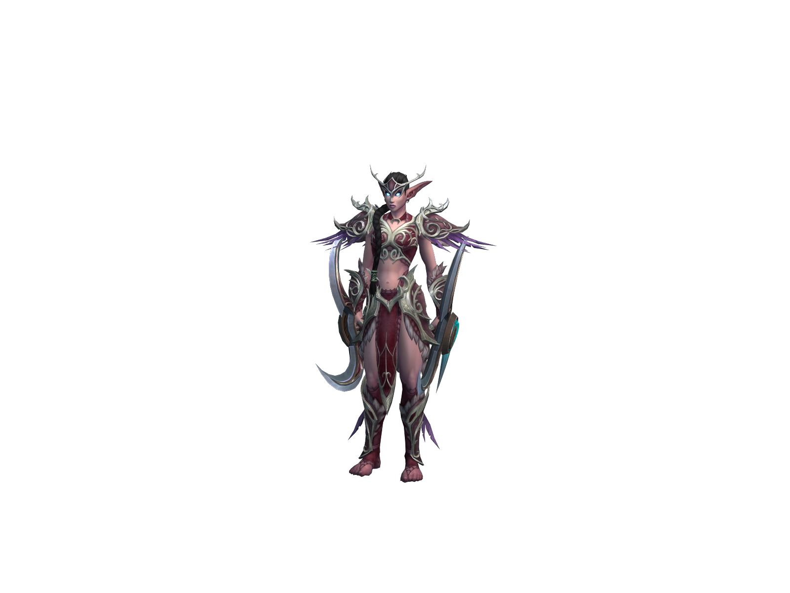 Övetrák 3D character render
