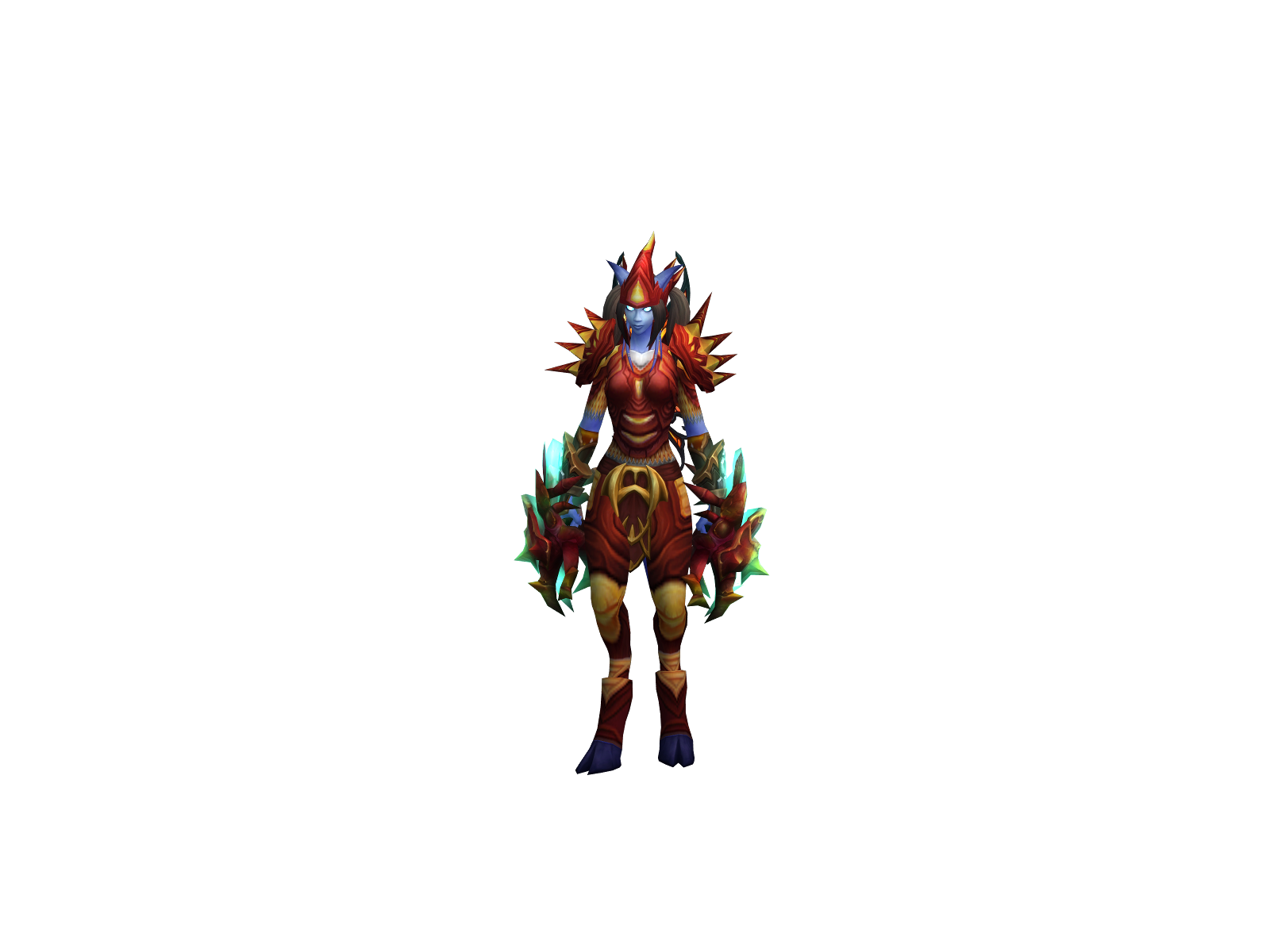 Shhmunter 3D character render
