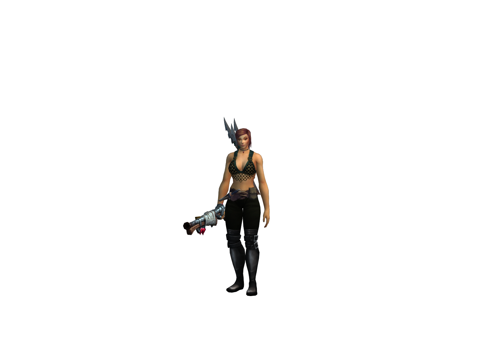 Chestnut 3D character render