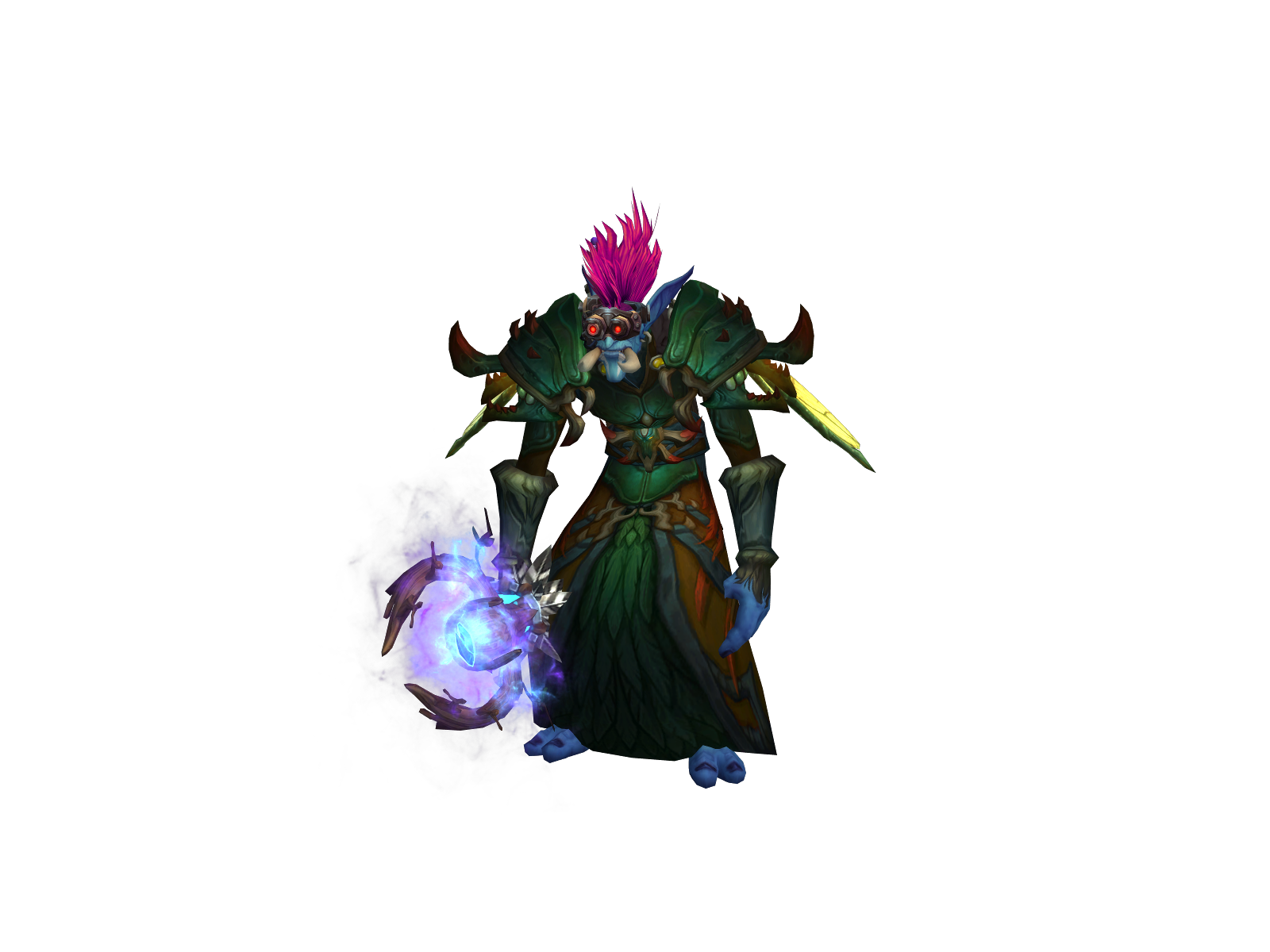Qwned 3D character render