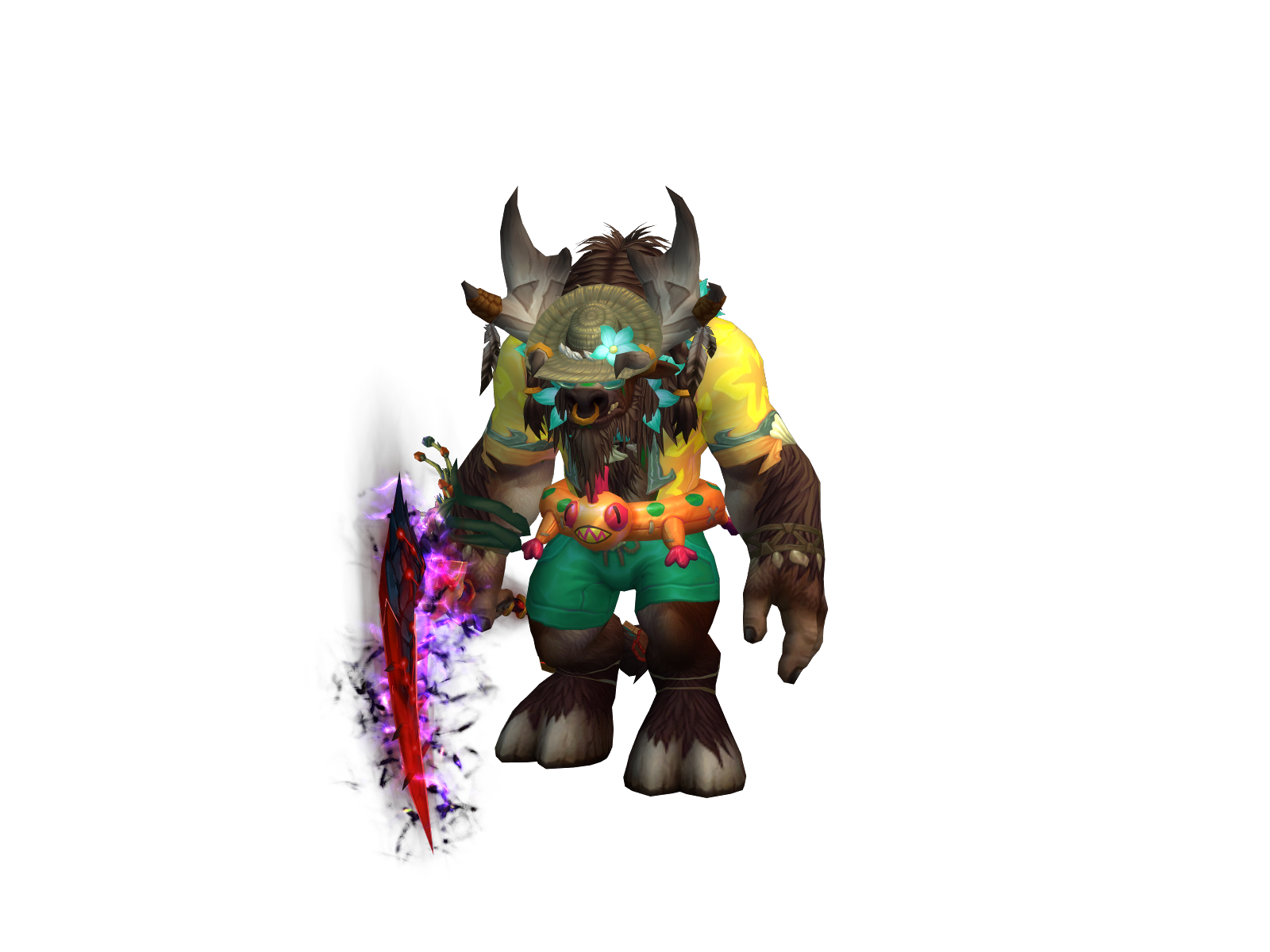 Ronsama 3D character render
