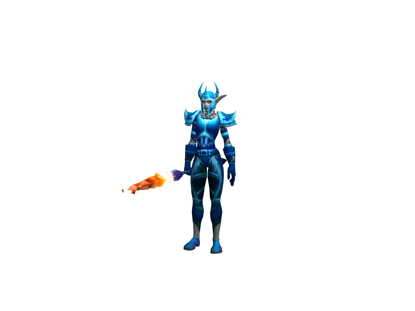 Zroow 3D character render