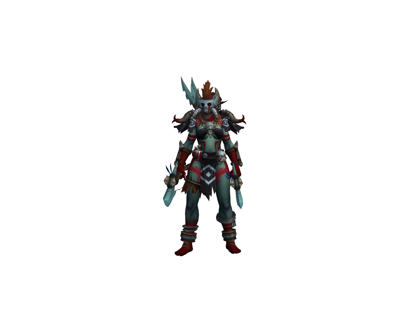 Huntvagy 3D character render