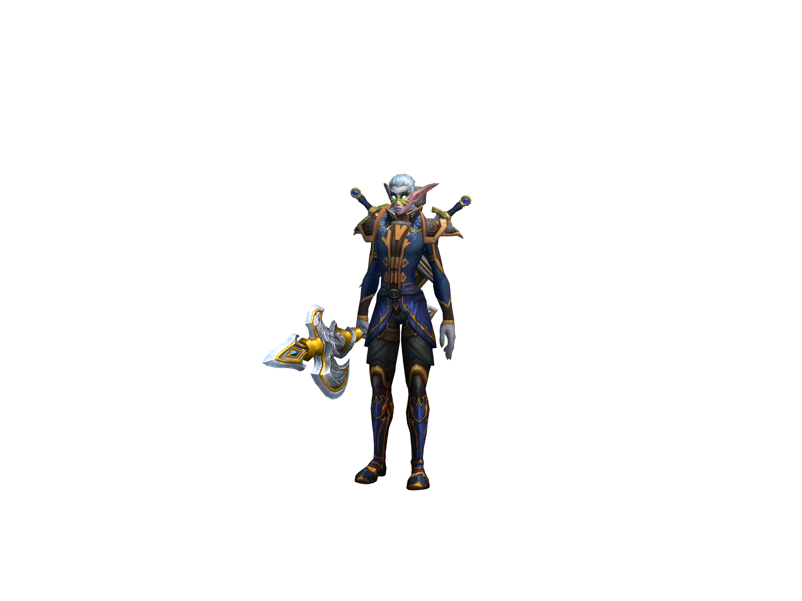 Naßu 3D character render