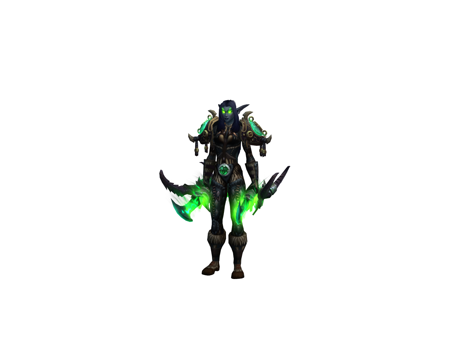 Sevriel 3D character render