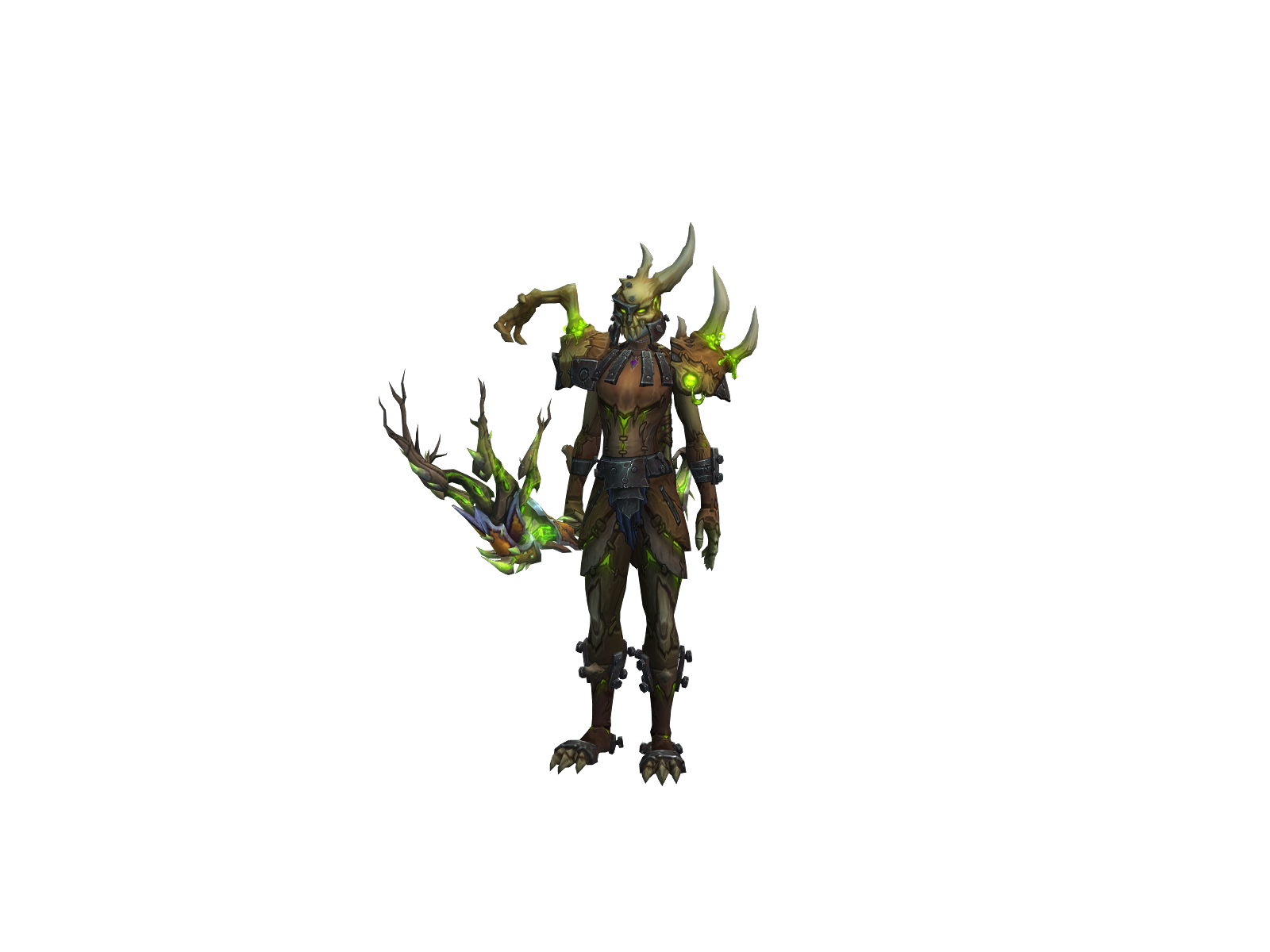 Vulván 3D character render