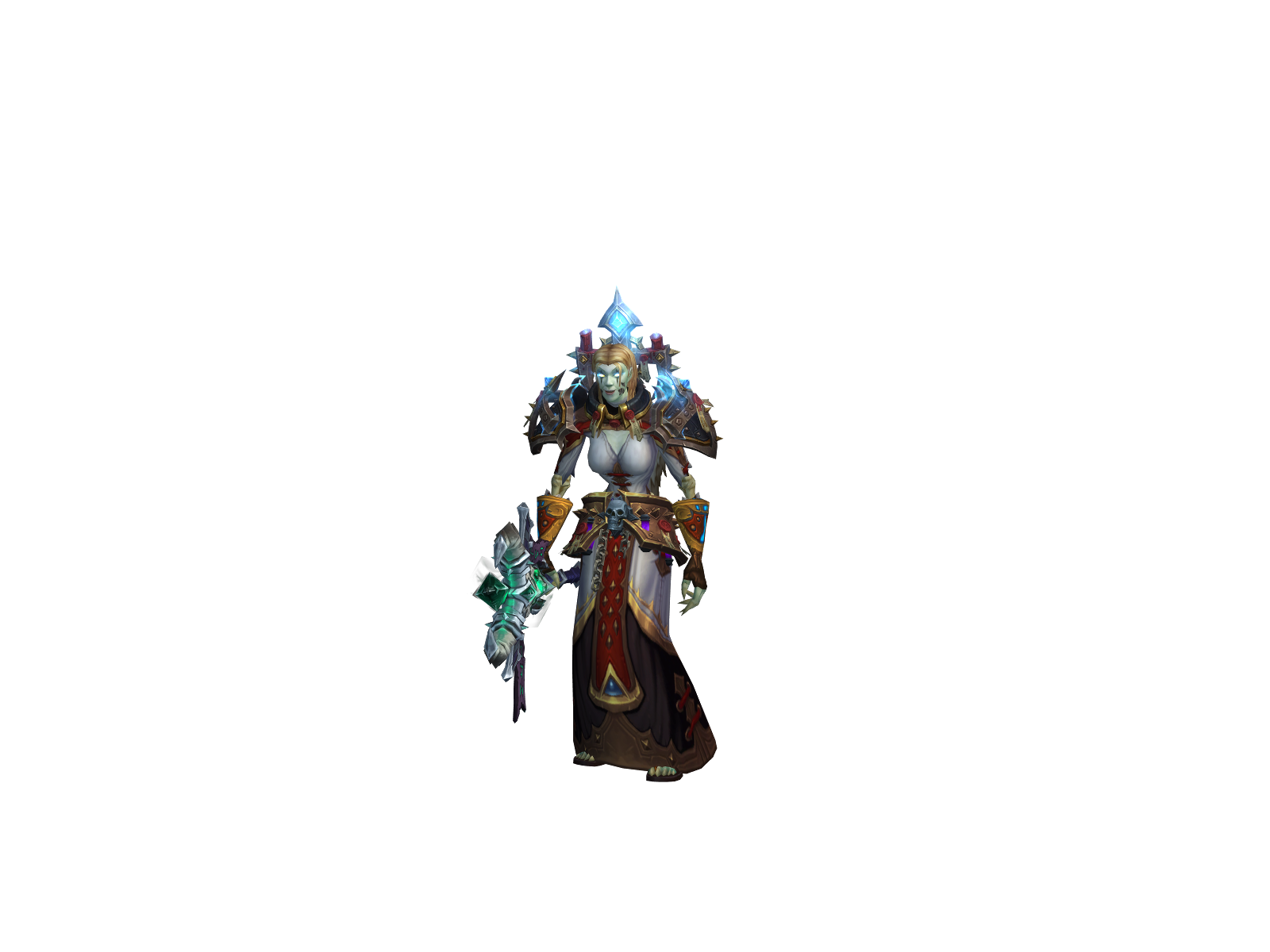 Frosstbite 3D character render
