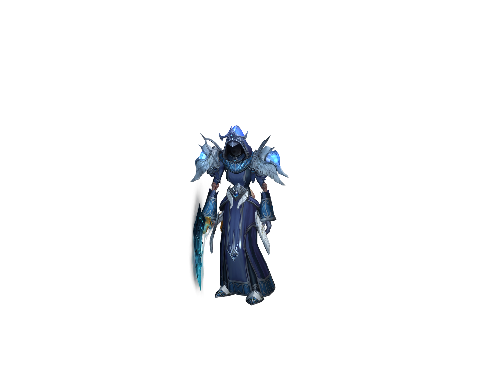 Hymqt 3D character render