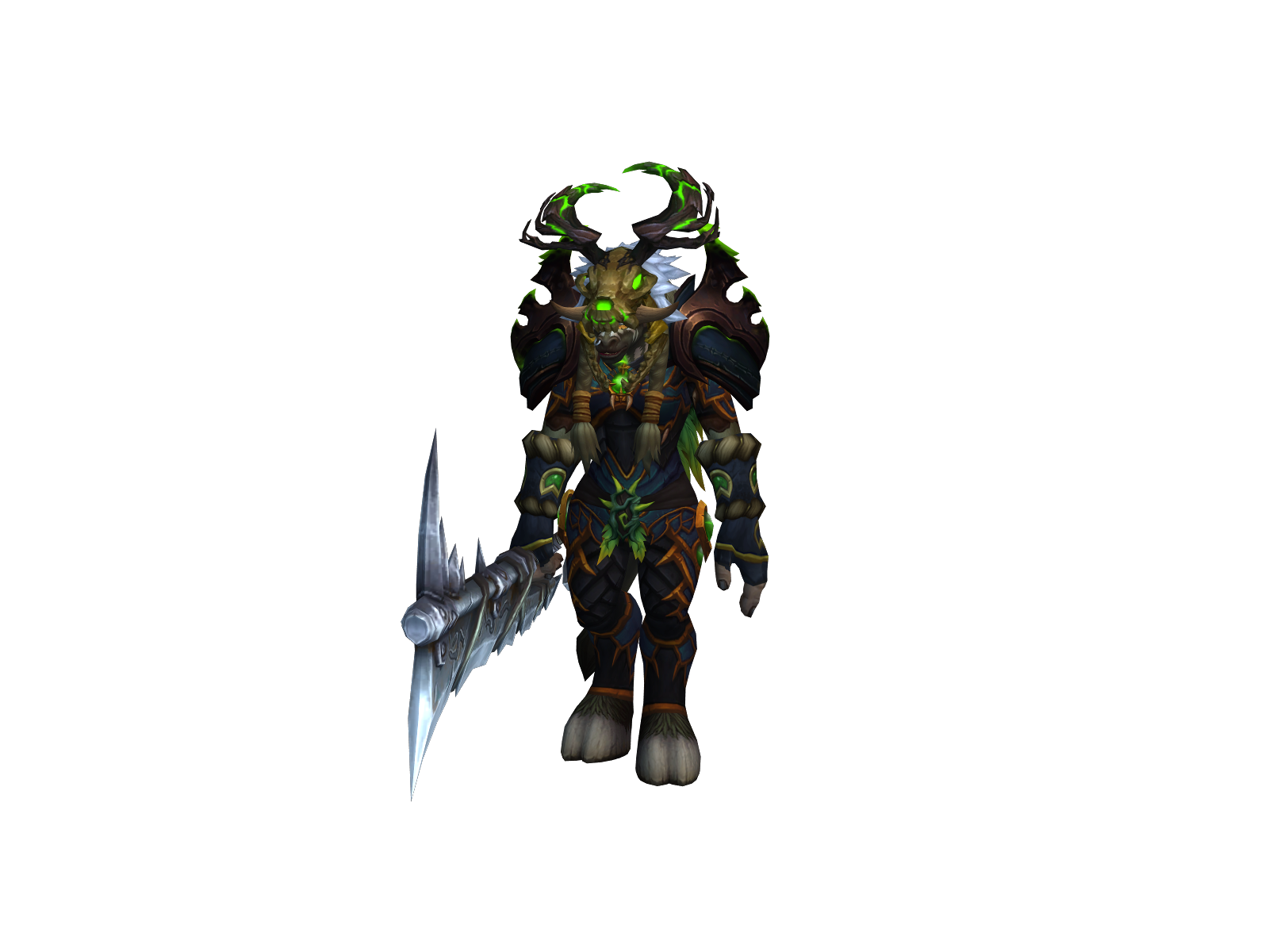 Piptusz 3D character render