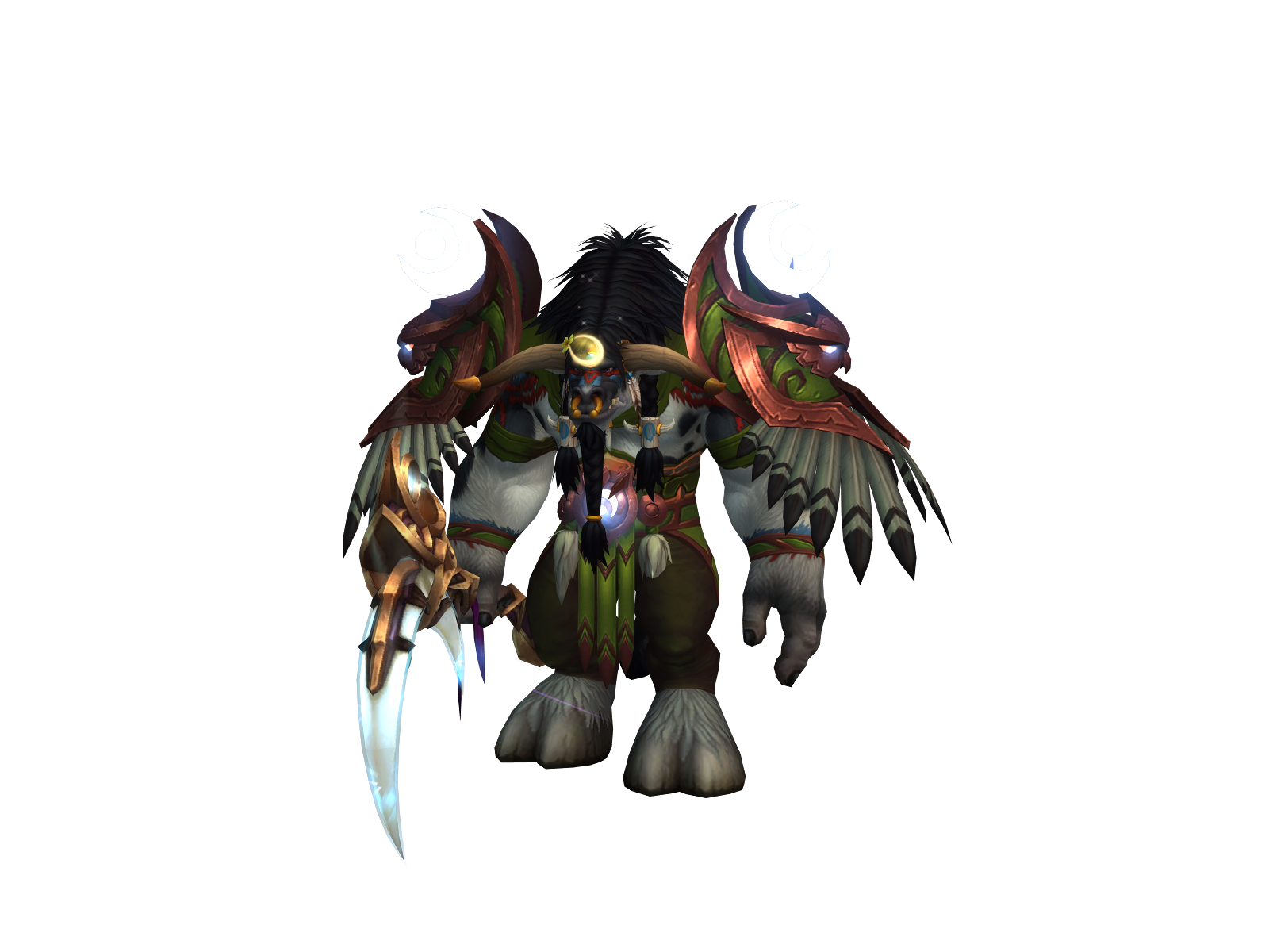 Bluerare 3D character render