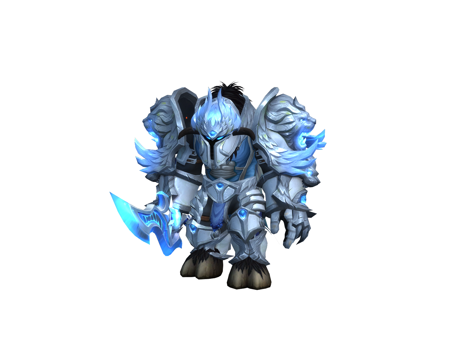 Excalibull 3D character render