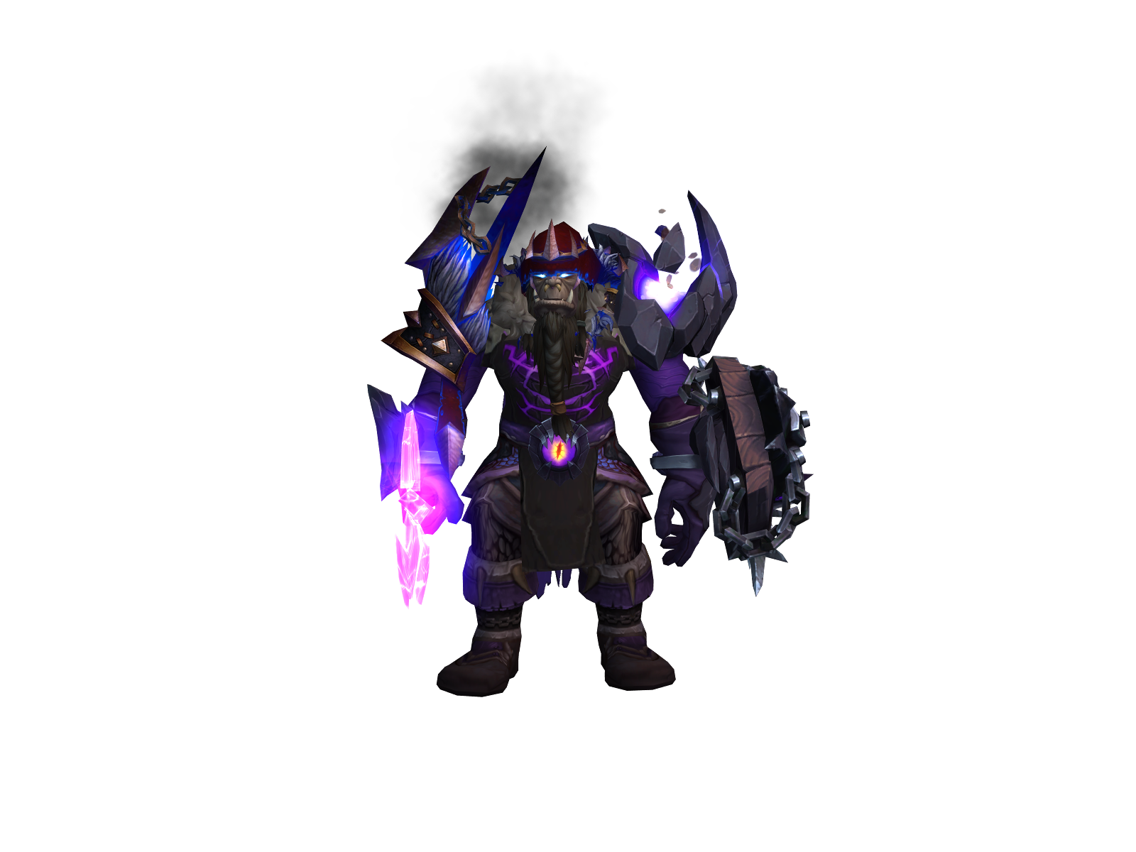 Thrallmar 3D character render