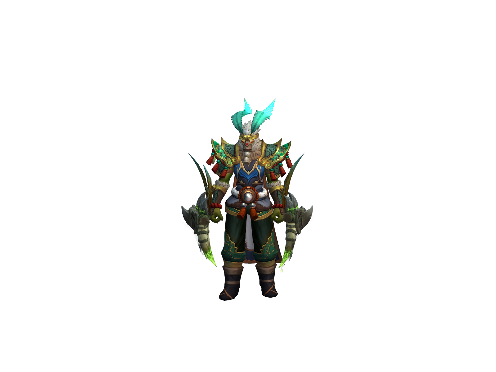 Mialyhne 3D character render