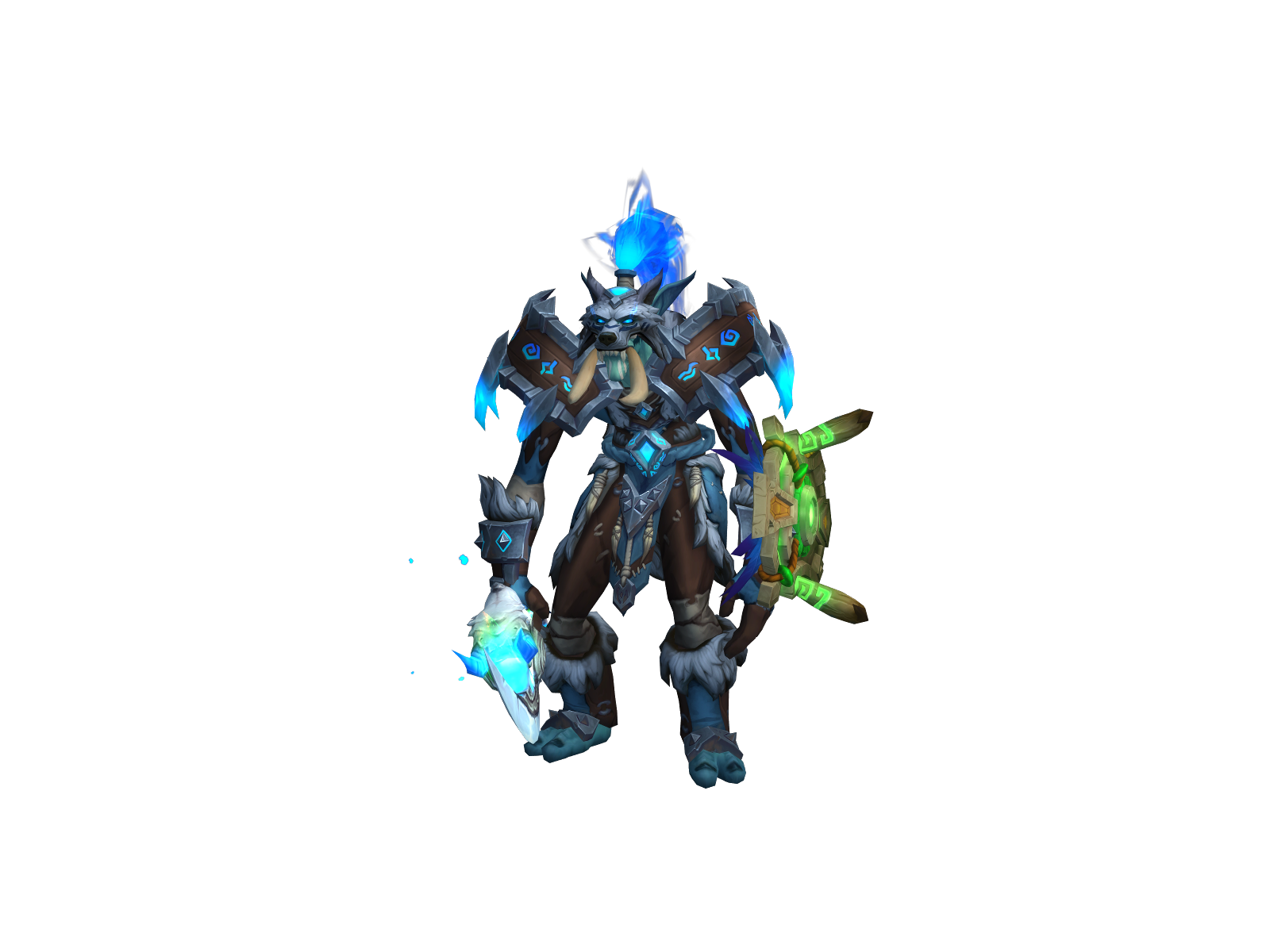 Tubro 3D character render