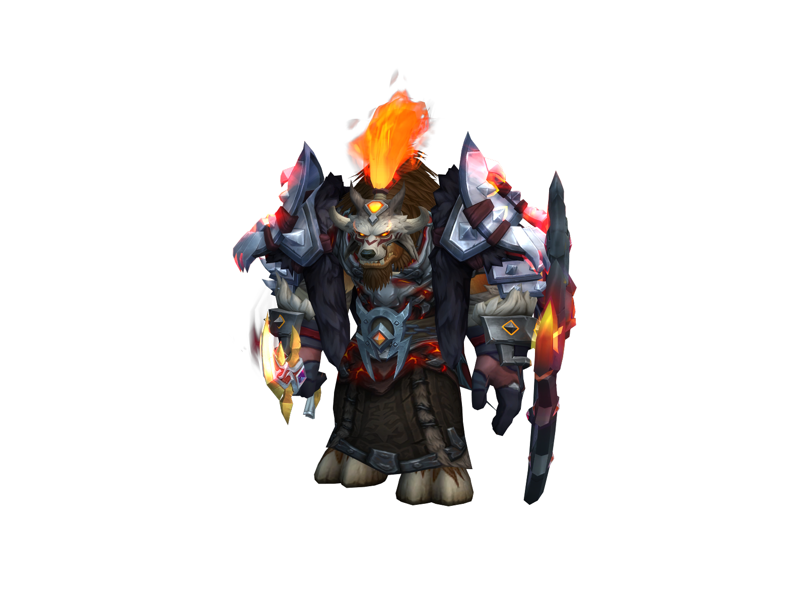 Deepcry 3D character render