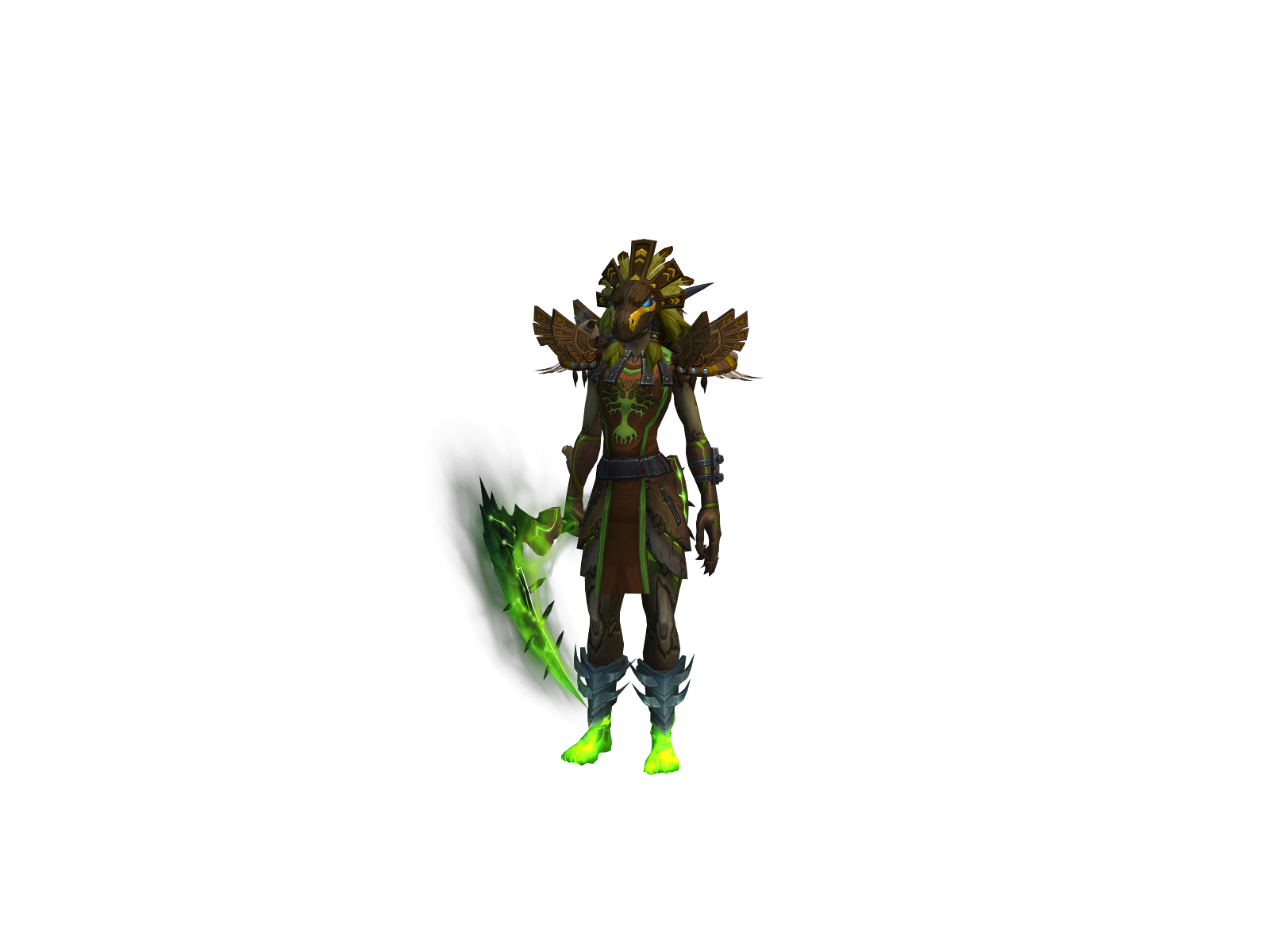 Dqr 3D character render