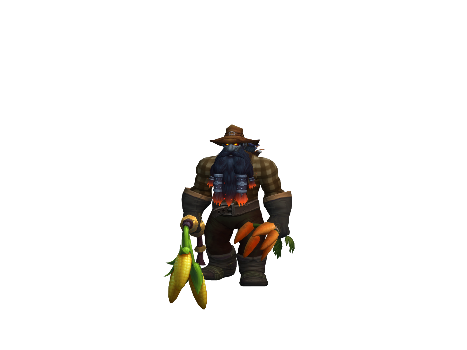 Mozghar 3D character render