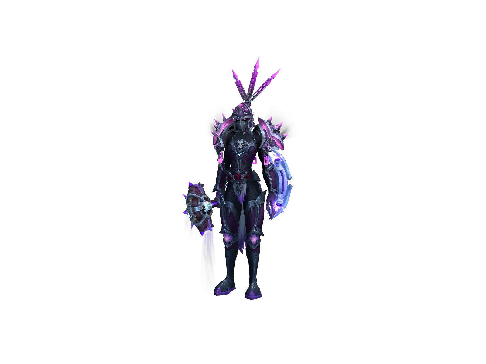cháma 3D character render