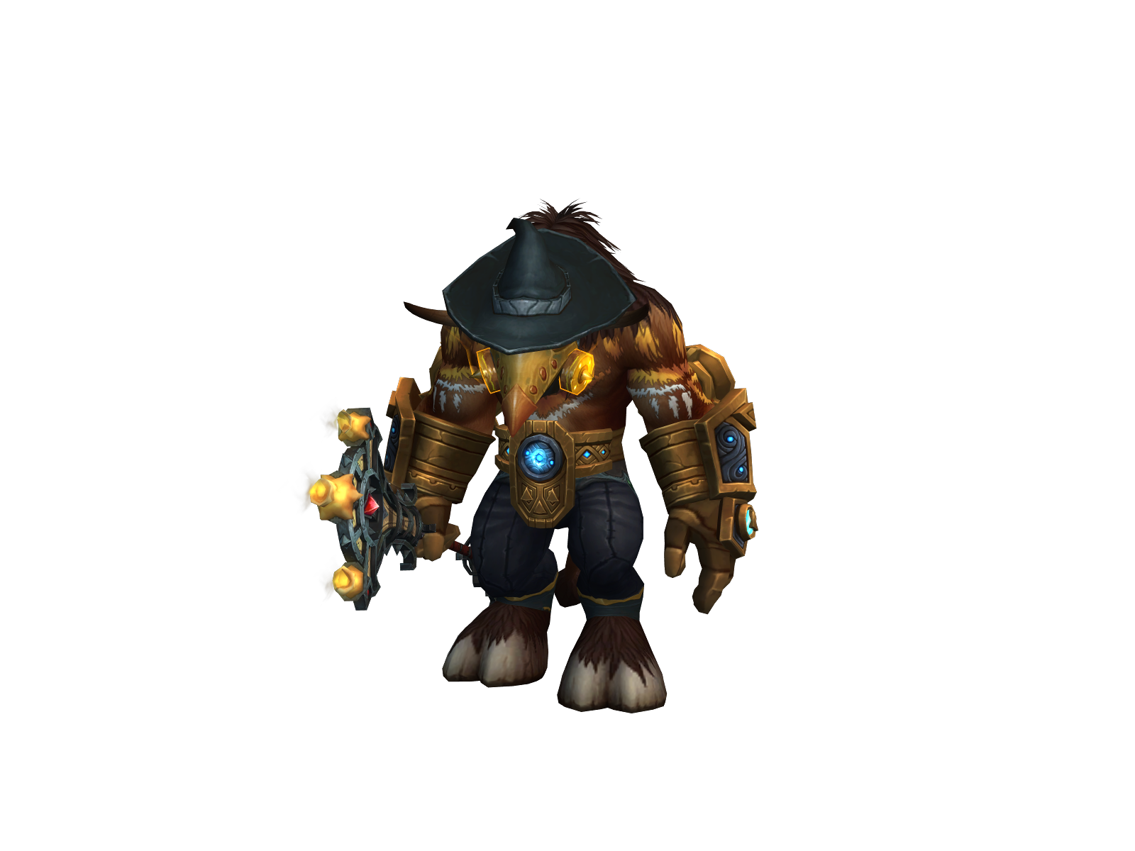 Shacowbeast 3D character render