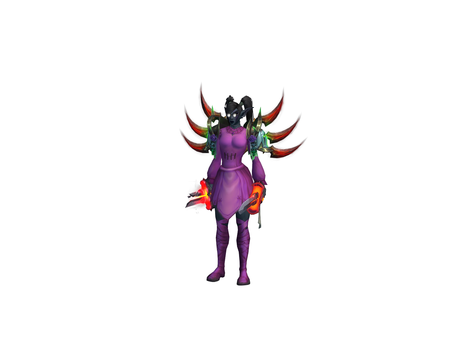 Mikemore 3D character render