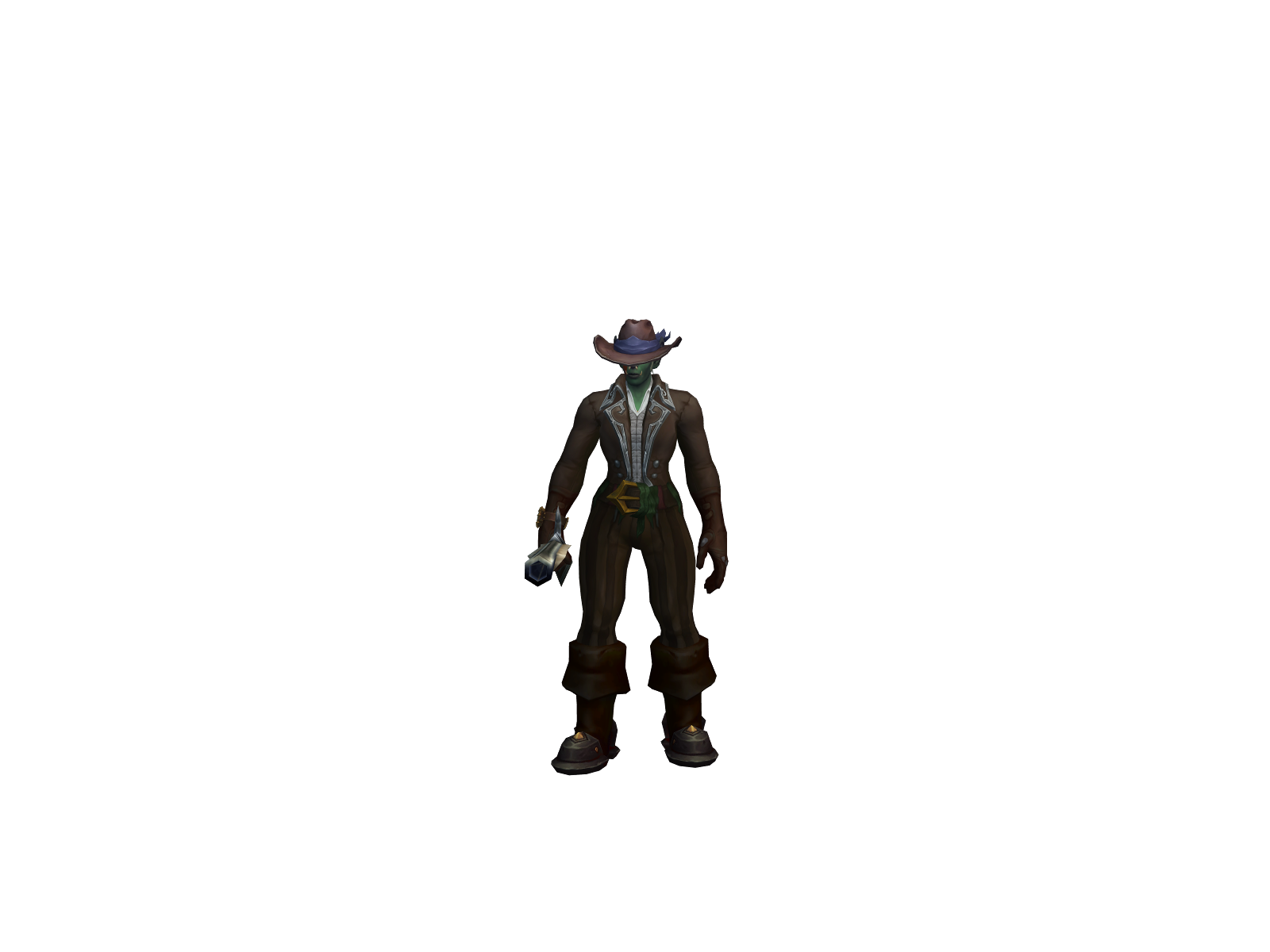 Strazza 3D character render