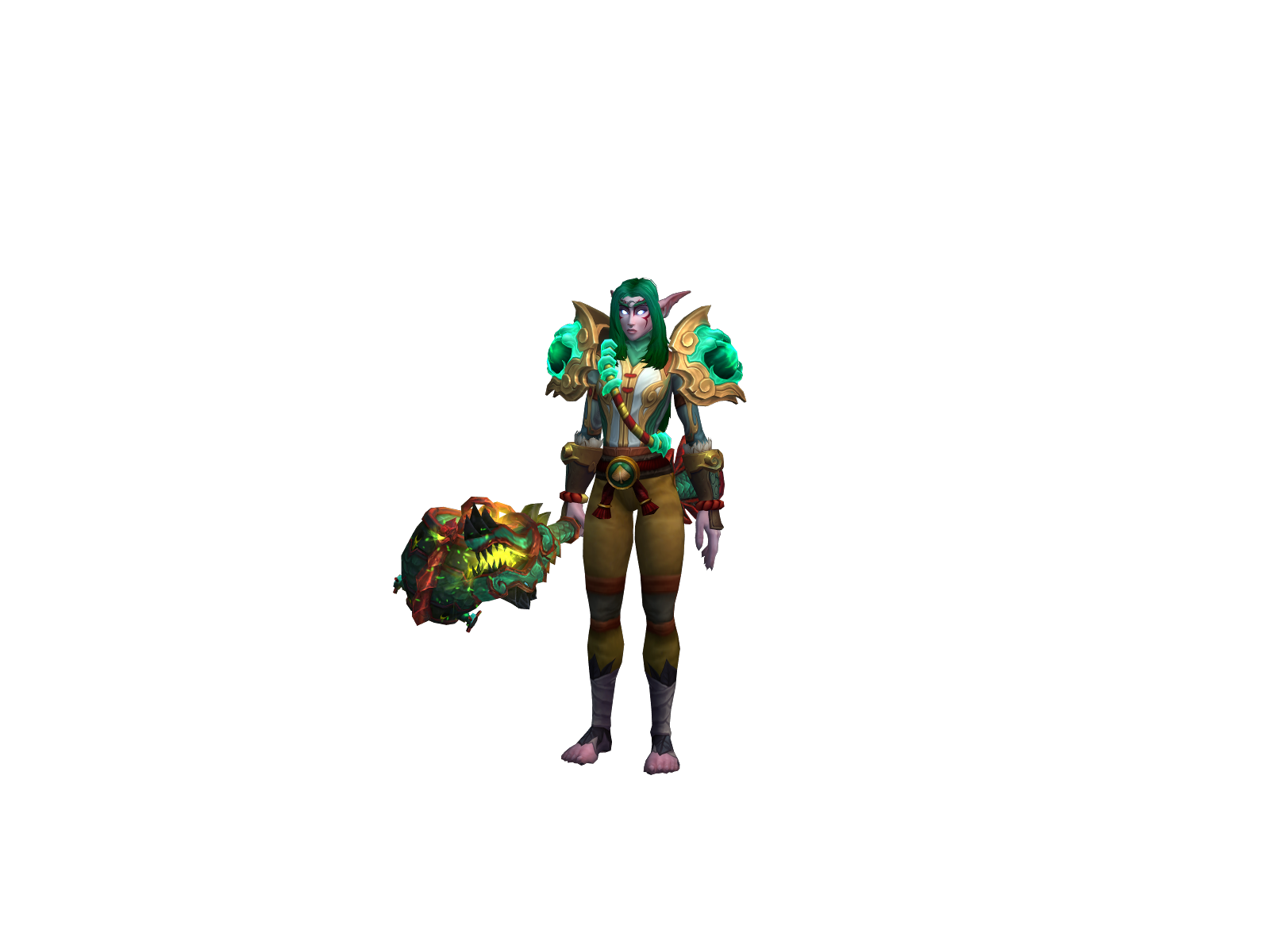 Jújcii 3D character render