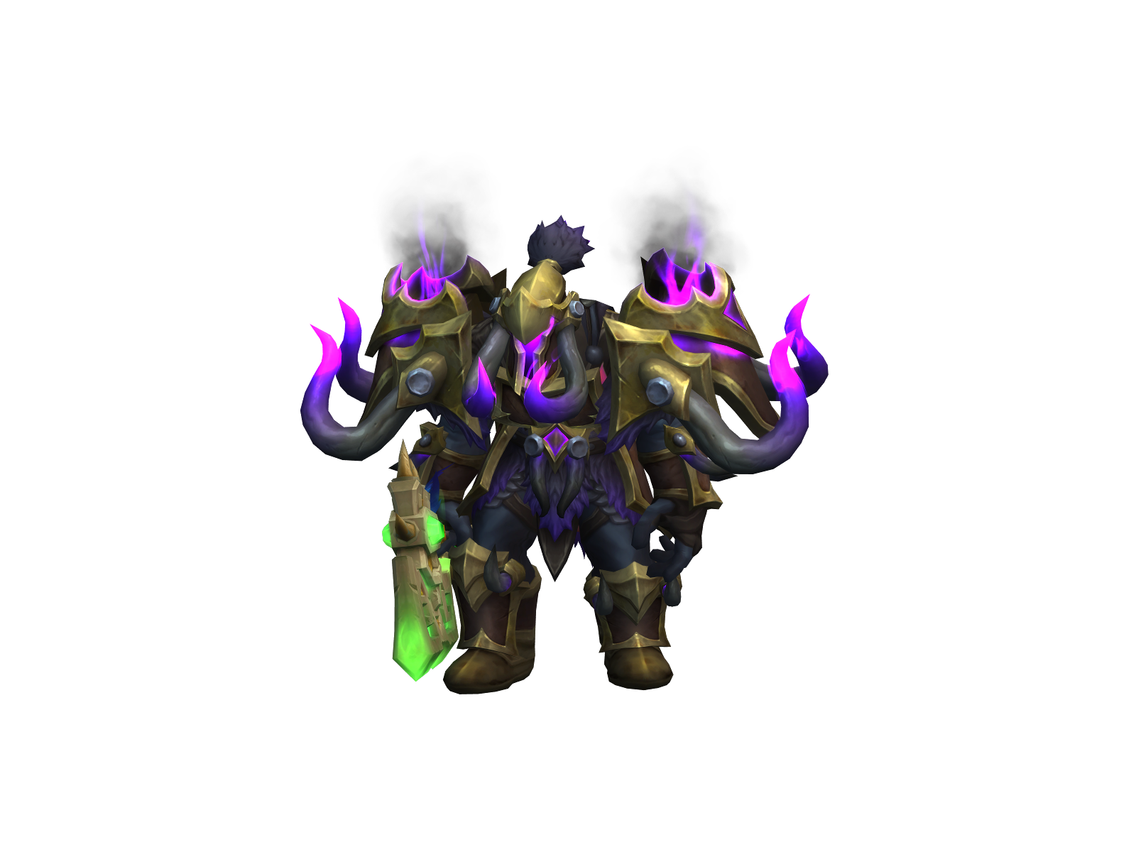 oblitron 3D character render