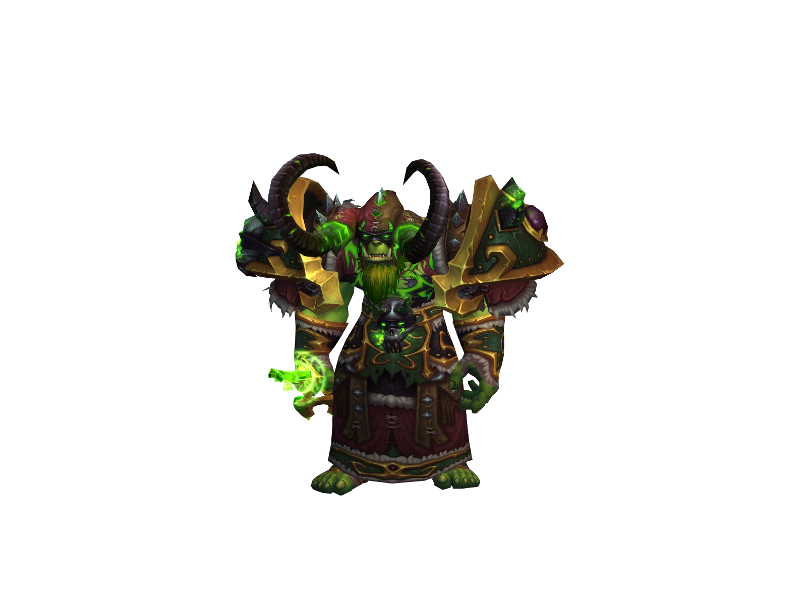 Ghroth 3D character render
